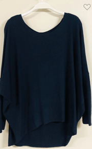 Dolman Lightweight Sweater 708409-W22 - Robin Boutique-Boutique 