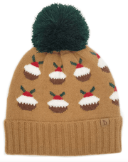 Holiday Cupcakes Beanie Hat with Pom WCB120188 - Robin Boutique-Boutique 