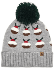 Holiday Cupcakes Beanie Hat with Pom WCB120188 - Robin Boutique-Boutique 