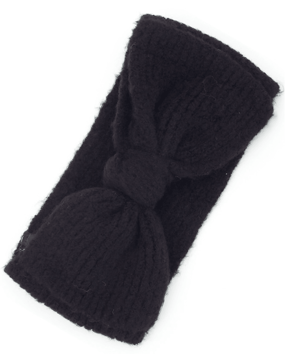 Ribbon Ribbed Knit Head Wrap by LIB - Robin Boutique-Boutique 