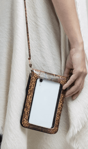Snakel Print Phone Case Crossbody - MZ1MB0115 - Robin Boutique-Boutique 