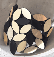 ISKN Kate Leaves Bracelet Leather Medium Size KT10 - Robin Boutique-Boutique 