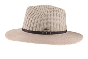 Knit Fedora Hat with Leather Band KP016 - Robin Boutique-Boutique 
