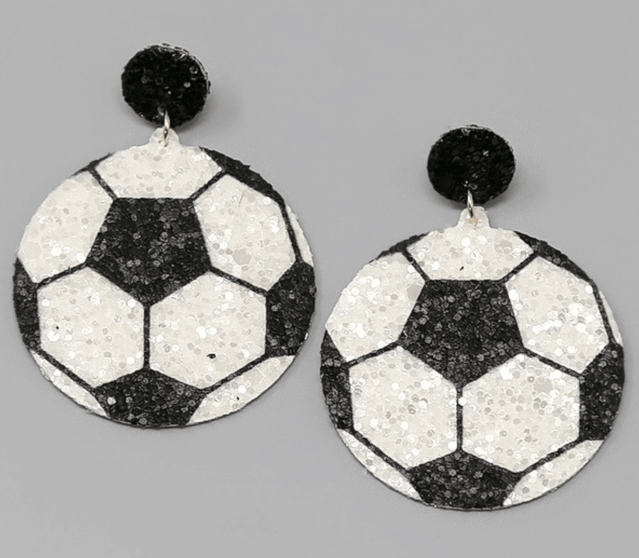 Various Sports Post Earrings - Baseball, Soccer or Softball - Robin Boutique-Boutique 