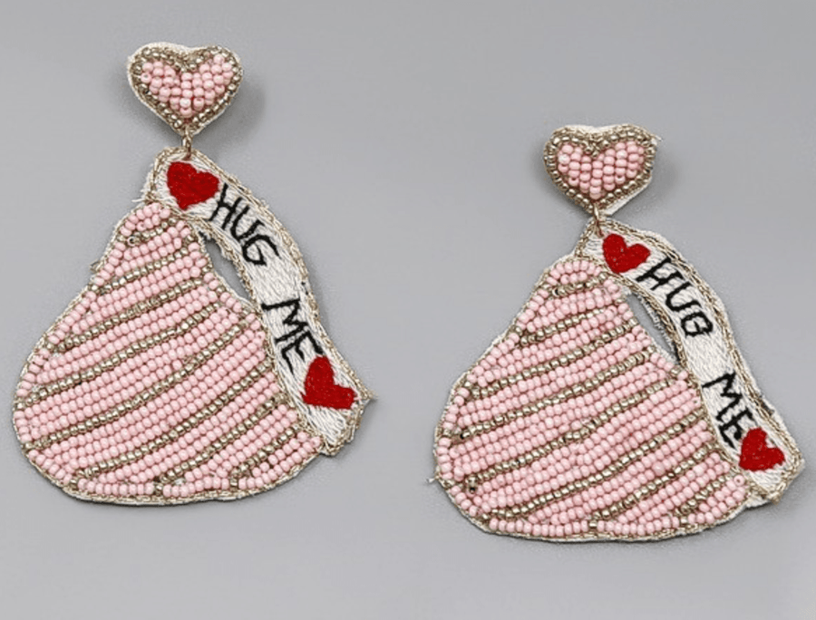 Various Valentines Day Beaded Earrings - Robin Boutique-Boutique 