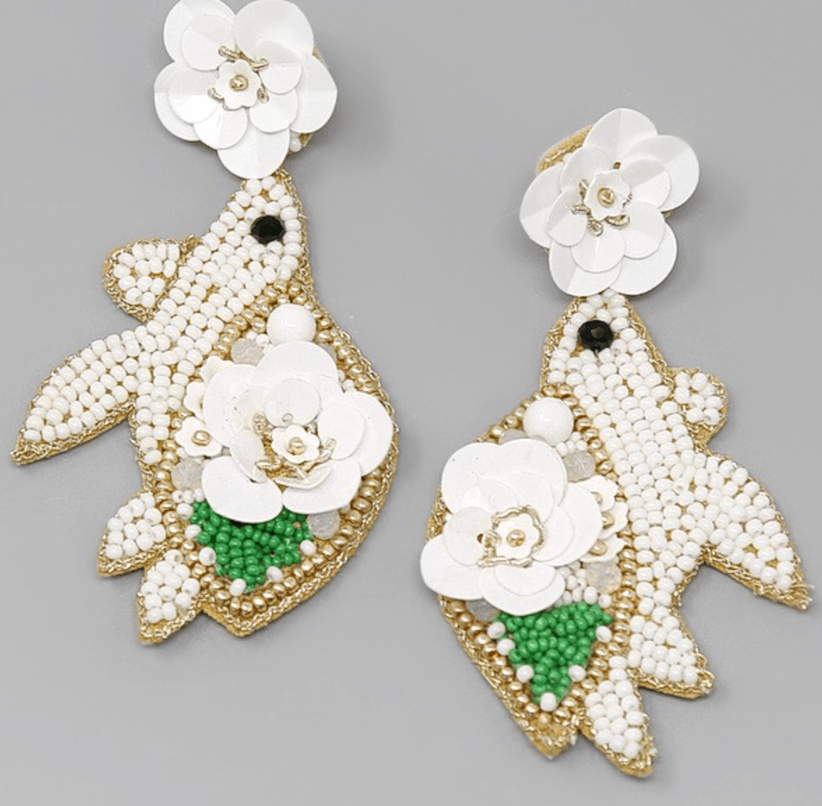 Various Beaded Turtle Earrings - Robin Boutique-Boutique 