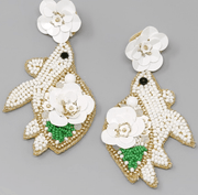Various Beaded Turtle Earrings - Robin Boutique-Boutique 