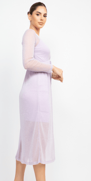 Haute Monde Mesh Glitter Kimono HMJ21061 - Robin Boutique-Boutique 