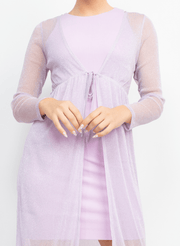Haute Monde Mesh Glitter Kimono HMJ21061 - Robin Boutique-Boutique 