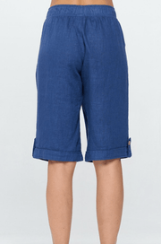 Focus Clothing Linen Bermuda Pants (L-674) - Robin Boutique-Boutique 