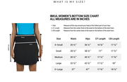 IbKul Solid 17 1/2 in Straight Skort - 28000 - Robin Boutique-Boutique 