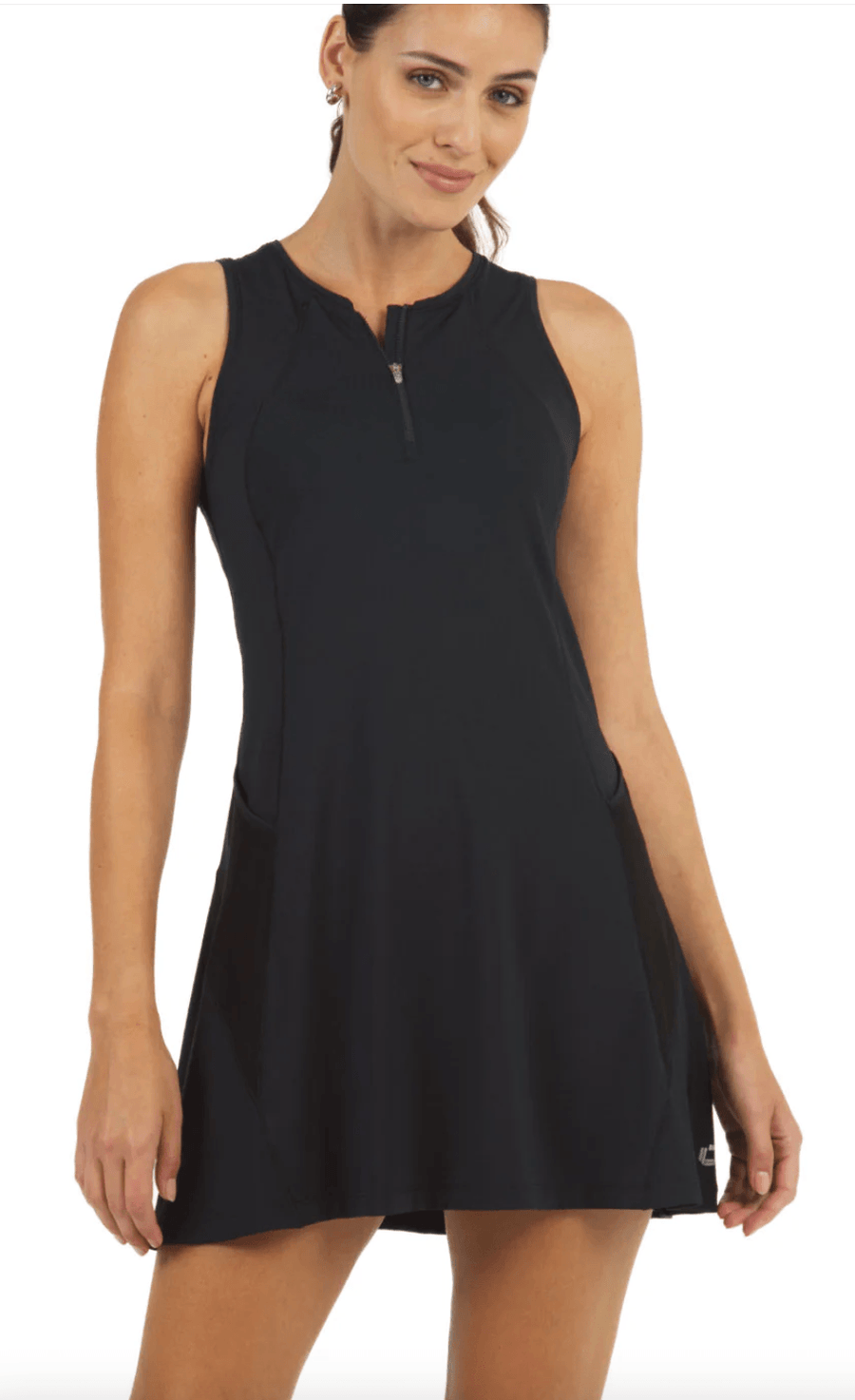 IbKul Solid Tennis Dress - 66000 - Robin Boutique-Boutique 