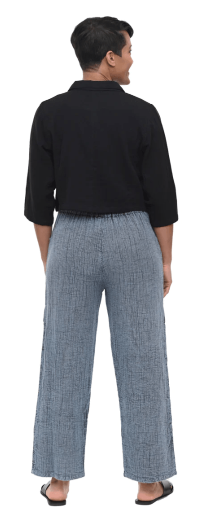 Tulip Metro Pant in Stormy Blue VCG143 - Robin Boutique-Boutique 