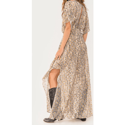 Floral Maxi Dress - Robin Boutique-Boutique 