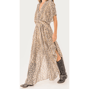 Floral Maxi Dress - Robin Boutique-Boutique 