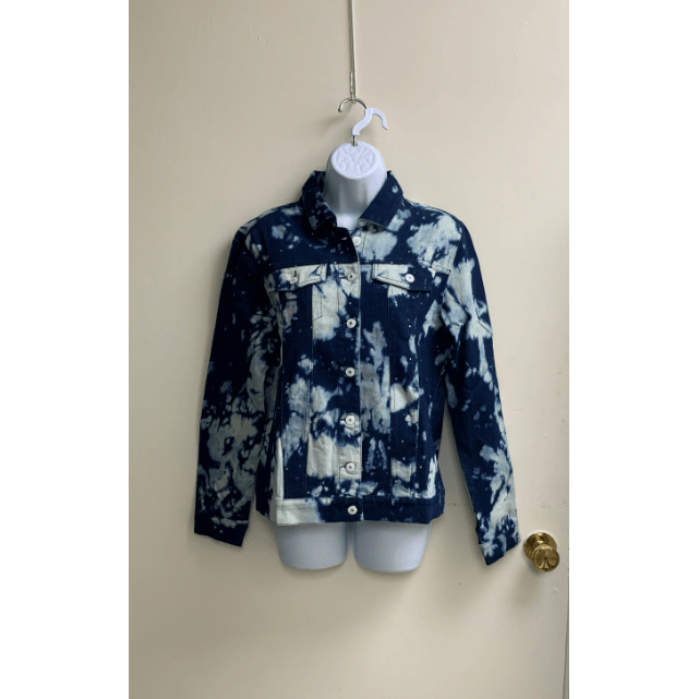 Tie Dye Denim Jacket - Robin Boutique-Boutique    &.  Reloved Fabrics