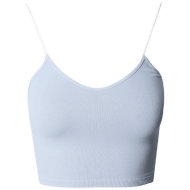 Micro Strap Cropped Cami - Robin Boutique-Boutique 
