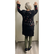 Recycled no waste felted Sweater dress tunic - Robin Boutique-Boutique    &.  Reloved Fabrics