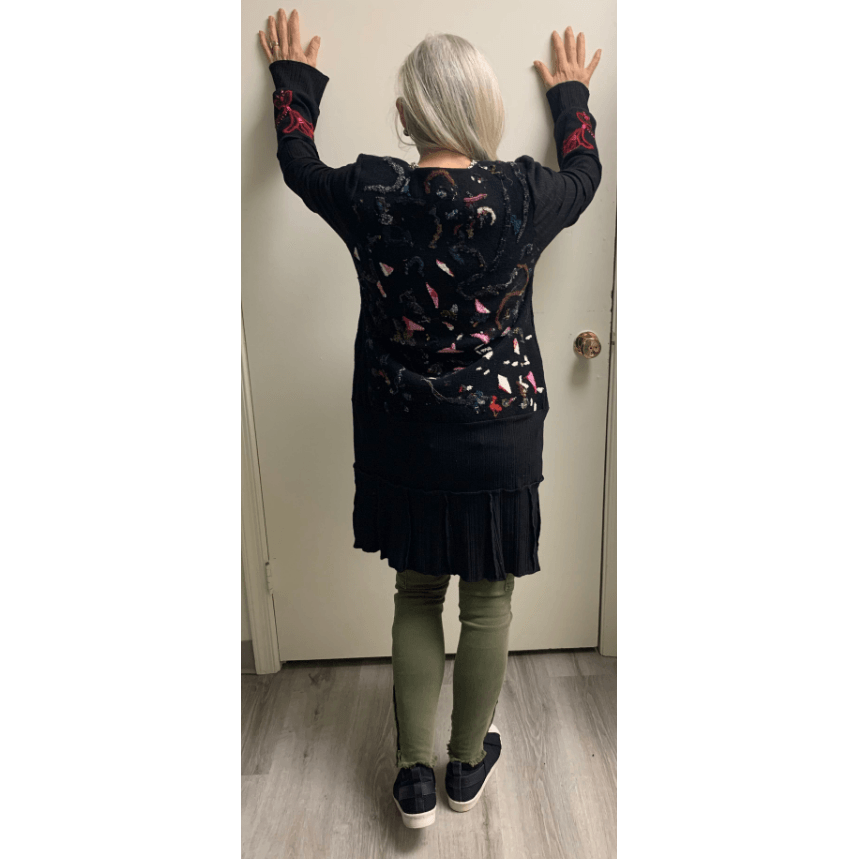 Recycled no waste felted Sweater dress tunic - Robin Boutique-Boutique    &.  Reloved Fabrics