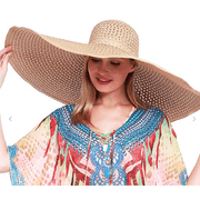 Wide Brim Straw Hat - Robin Boutique-Boutique 