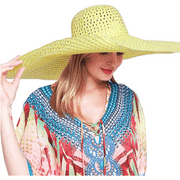 Wide Brim Straw Hat - Robin Boutique-Boutique 