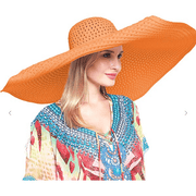 Wide Brim Straw Hat - Robin Boutique-Boutique 