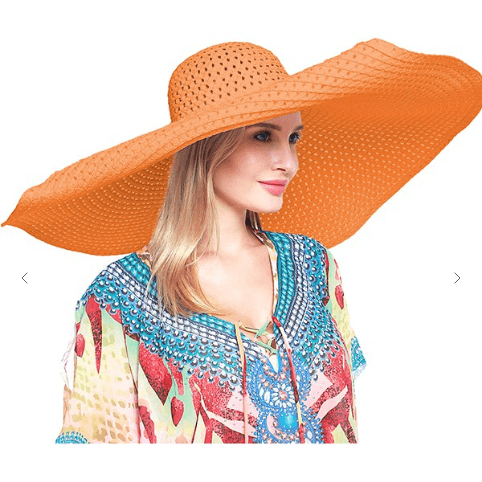 Wide Brim Straw Hat - Robin Boutique-Boutique 