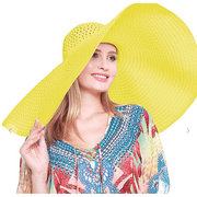 Wide Brim Straw Hat - Robin Boutique-Boutique 