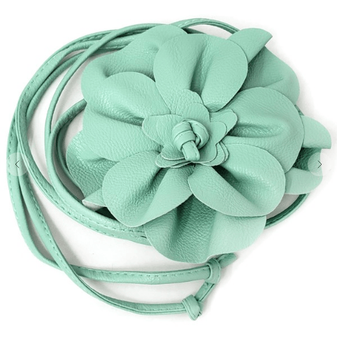 Big Flower Patch Obi Belt - Robin Boutique-Boutique 