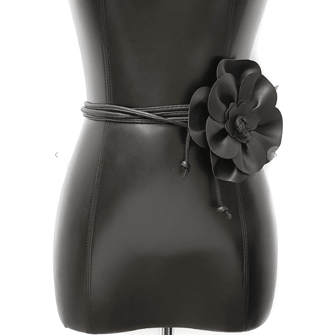 Big Flower Patch Obi Belt - Robin Boutique-Boutique 