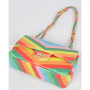 Colorful Rainbow Shoulder Bag - Robin Boutique-Boutique 