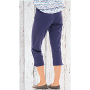 Cotton Slub Pocket Capri 60005 - Robin Boutique-Boutique 