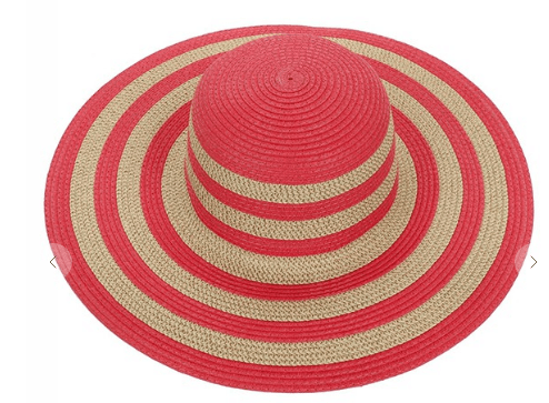 Wide Brim Straw Hat - Robin Boutique-Boutique 