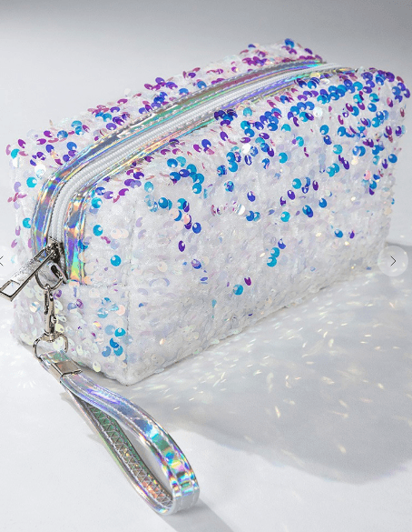 Sequins Cosmetic Bag - Robin Boutique-Boutique 