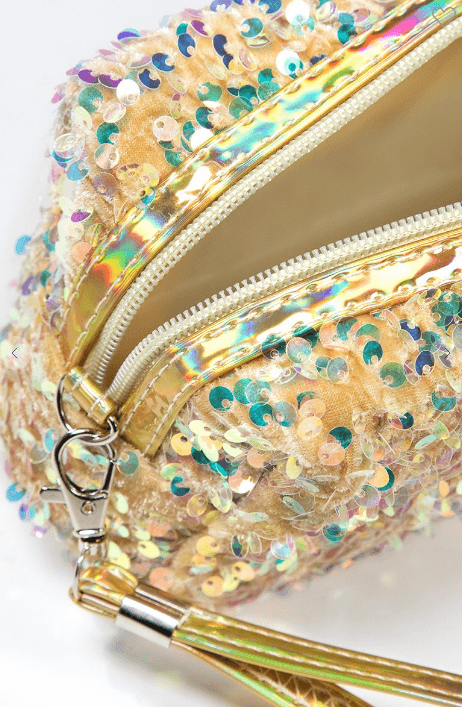 Sequins Cosmetic Bag - Robin Boutique-Boutique 