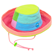 Color Block Denim Sun Hat - Robin Boutique-Boutique 