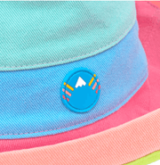 Color Block Denim Sun Hat - Robin Boutique-Boutique 