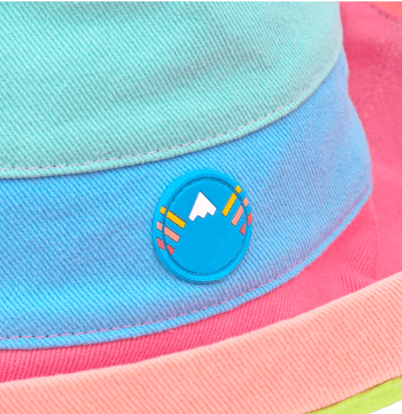 Color Block Denim Sun Hat - Robin Boutique-Boutique 