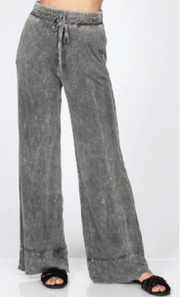 Mineral Wash Loungewear Pants - Robin Boutique-Boutique 