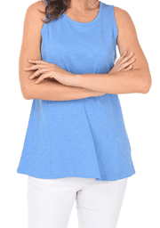 Escape by Habitat Sleeveless Keyhole Back Tank Top 10002 - Robin Boutique-Boutique 