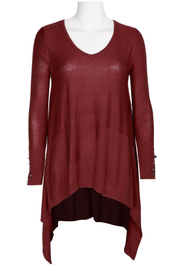 Cupio Scoop Neck Long Sleeve Top - Robin Boutique-Boutique 