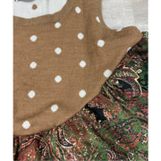 Upcycled sleeveless crop sweater pullover top - Robin Boutique-Boutique    &.  Reloved Fabrics