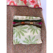 Repurposed cotton shirt into new tunic with side pocket Size Small - Medium - Robin Boutique-Boutique 