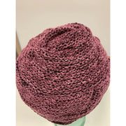 Hypo allergenic vegan cozy soft warm free form purple chenille hat. Free Shipping - Robin Boutique-Boutique    &.  Reloved Fabrics