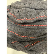 Vegan hypo allergenic cozy soft warm free form gray and pink trimmed hat. Free Shipping - Robin Boutique-Boutique 