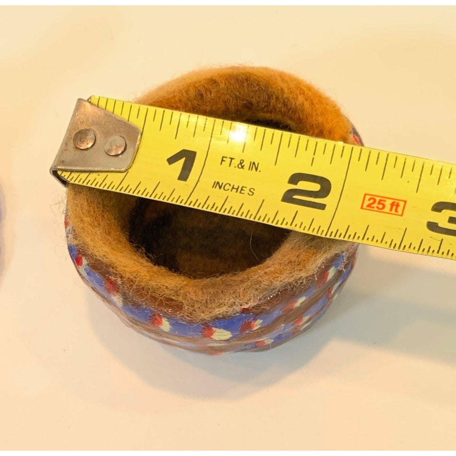 Whimsical magical trinket small box. Handmade tiny jewelry box with crochet and crystal topper. Wedding anniversary gift. - Robin Boutique-Boutique 