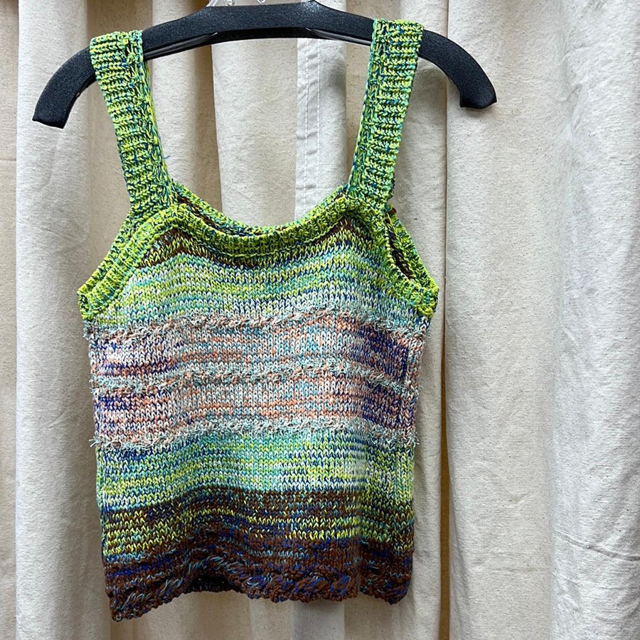 FATE Knit tank in novelty yarns FW8009 - Robin Boutique-Boutique 