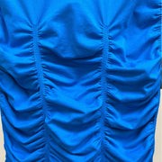 Long sleeve rouched V neck top - Robin Boutique-Boutique 