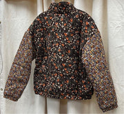 Brown Cordoroy Puffer Jacket - FJ7982 - Robin Boutique-Boutique 