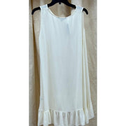 V-Neck Sleevless Dress with Ruffled Hem 20161 - Robin Boutique-Boutique 
